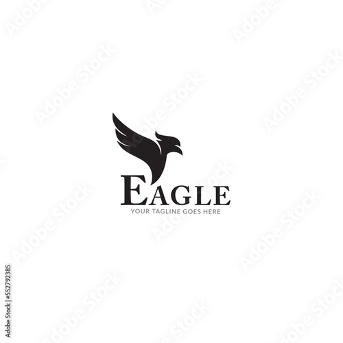 Eagle logo design vector  Illustration