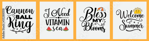 Summer svg t shirt design