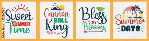 Summer svg t shirt design