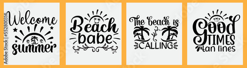 Summer svg t shirt design