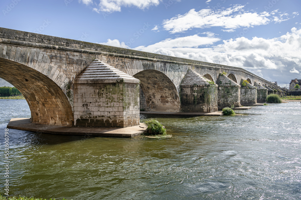 Vieux Pont de Gien - The New Bridge over the River Loire at Gien