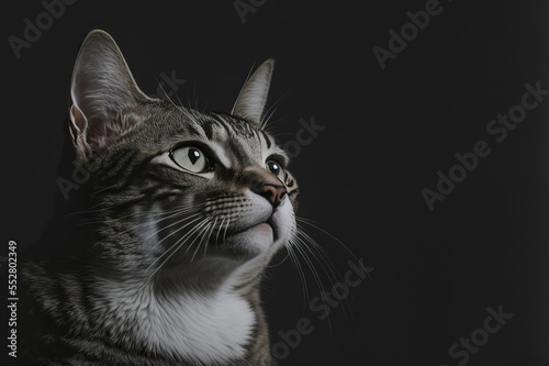 portrait of a cat,portrait © Moon