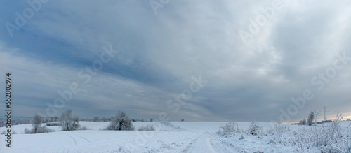 snow covered fields © Mateusz Liberra