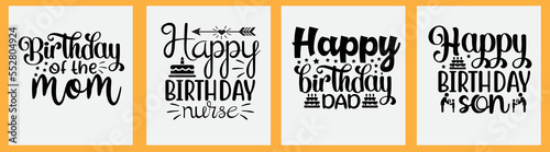 Birthday svg t shirt design