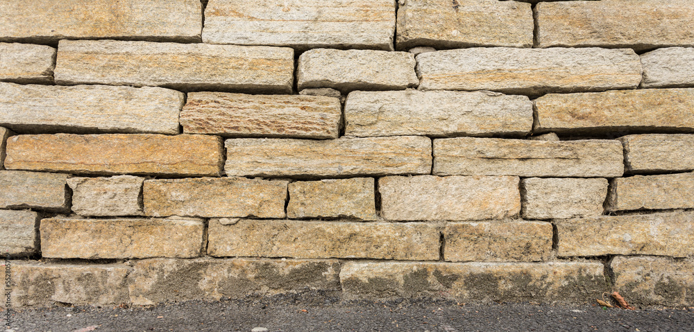 Obraz premium Rock wall texture for background, wallpaper