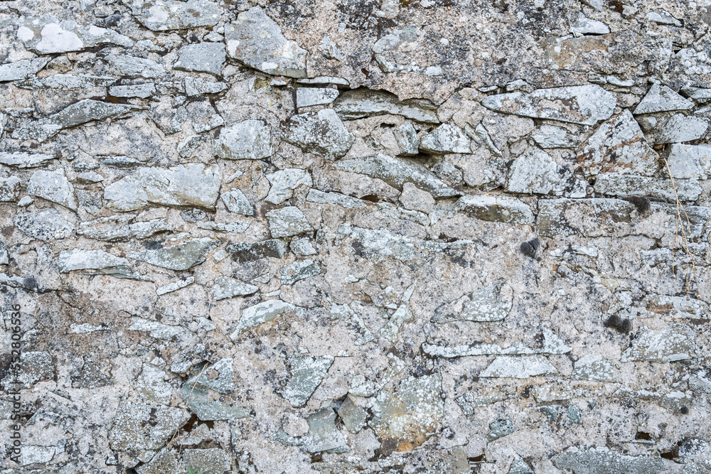 Naklejka premium Rock wall texture for background, wallpaper