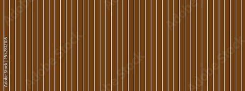 Abstract simple seamless striped pattern with brown and white stripes. Background with brown and white lines