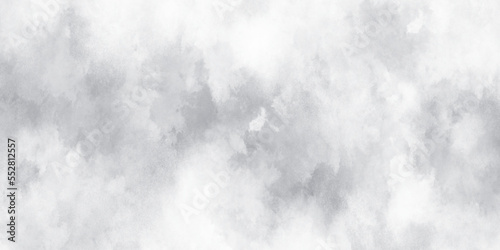 Abstract cloudy silver ink effect white paper texture, Old and grainy white or grey grunge texture, black and whiter background with puffy smoke, white background vector illustration. 
