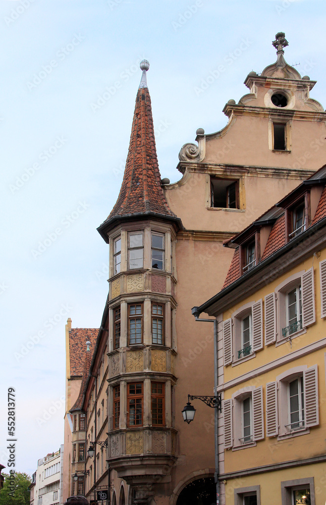 Façade de maison ancienne