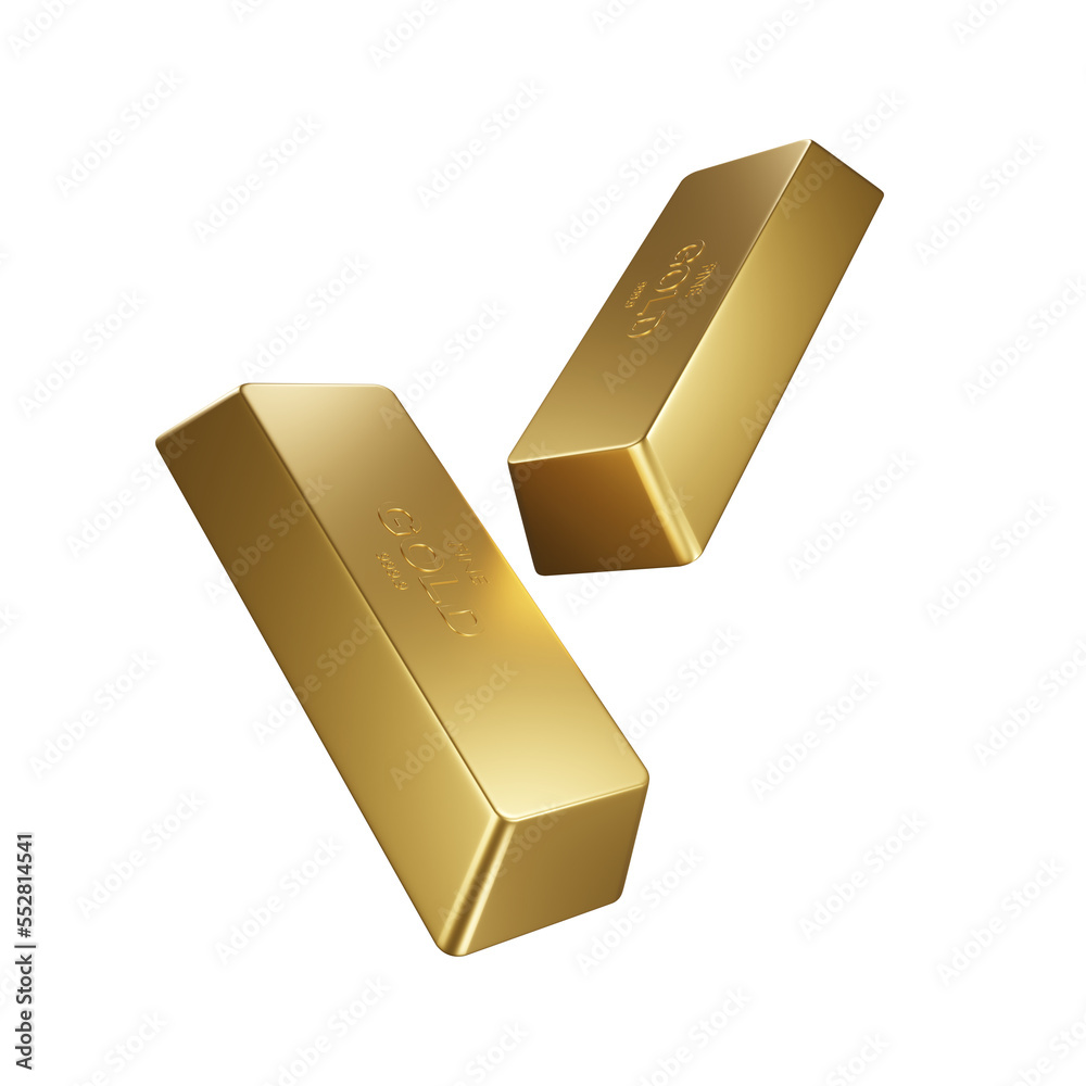 gold bars for financial advertising design gold bars for financial advertising design