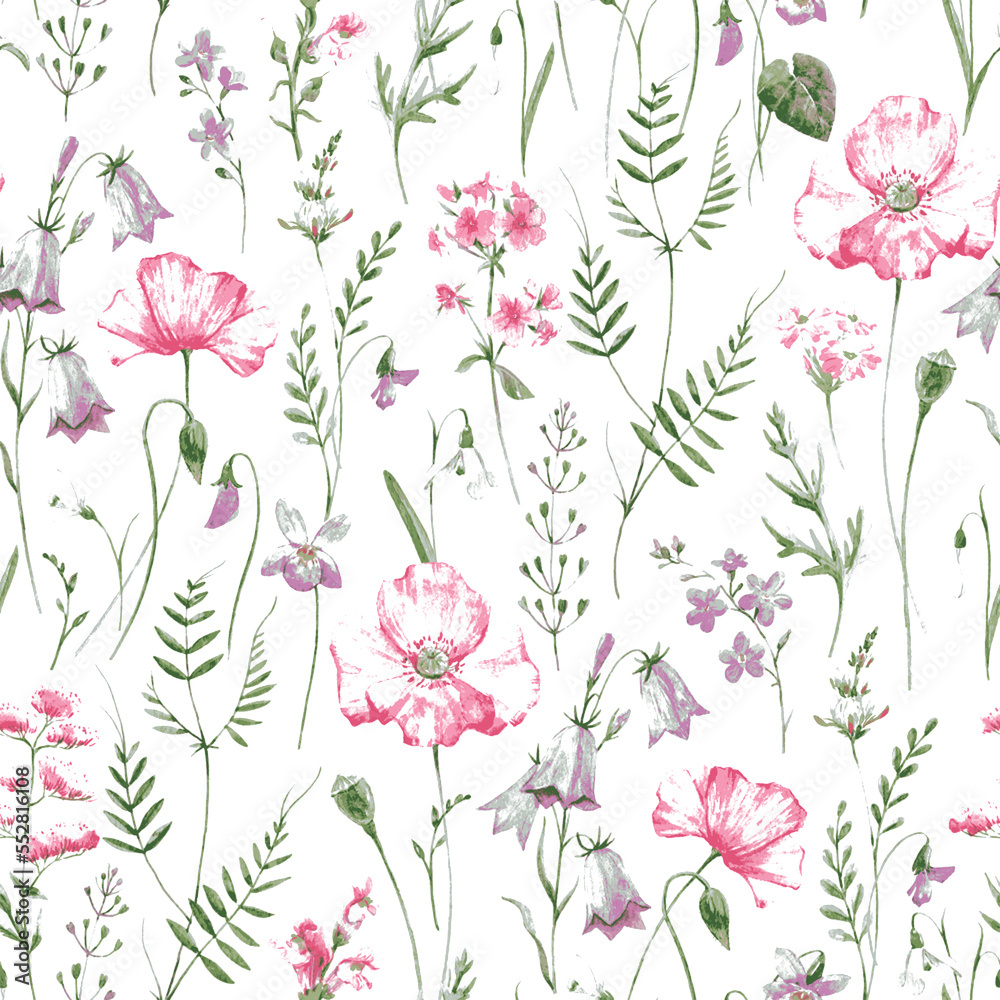 textile and digital seamless pattern design