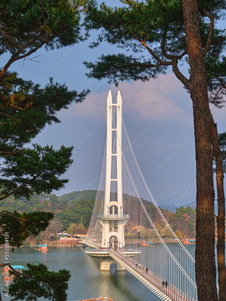 Obraz premium 출렁다리