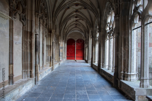Hallway At The Domkerk Church At Utrecht The Netherlands 27-12-2019