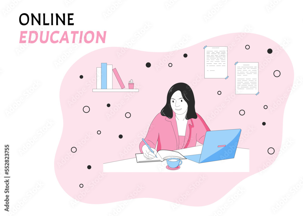 Online Education Banner Online Education Banner