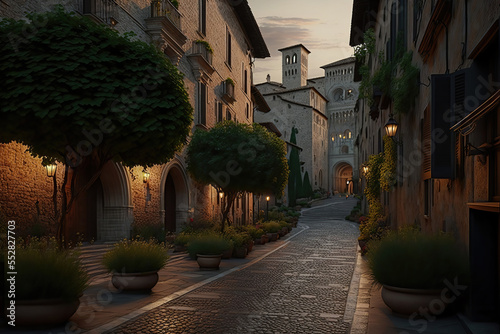 Generative AI : an evening at Assisi Town in Italy 
