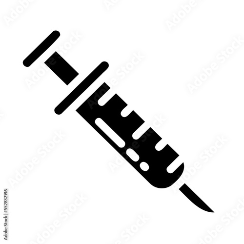 Icon Health care syringe