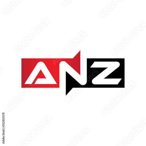 Free Download ANZ Monogram Initial Letters Logo Design - GFXLoad