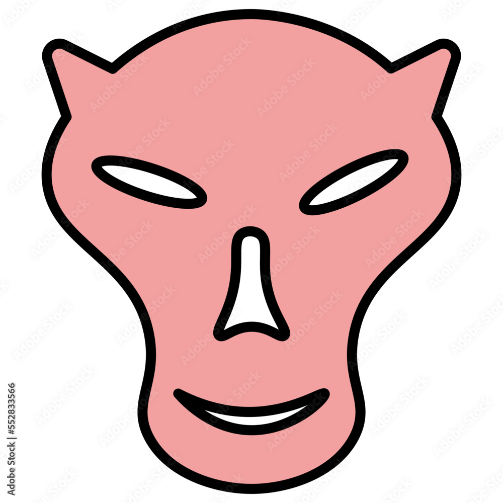mask illustration mask illustration