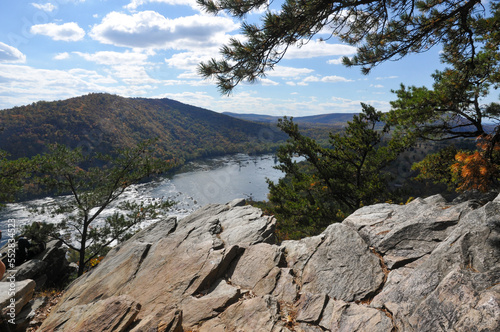 Potomac River, from Weverton Cliffs, near Harpers Ferry, West Virginia photo