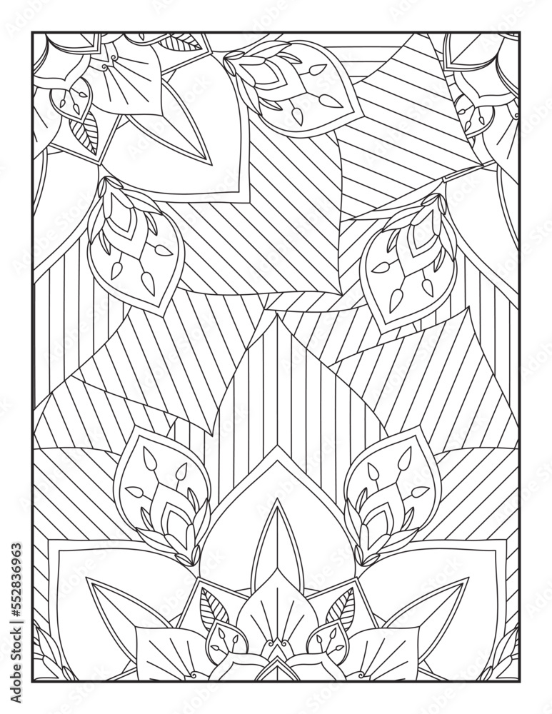 Flower Mandala Coloring Pages, Coloring Page