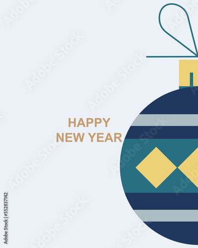 HAPPY NEW YEAR WITH GREETING
