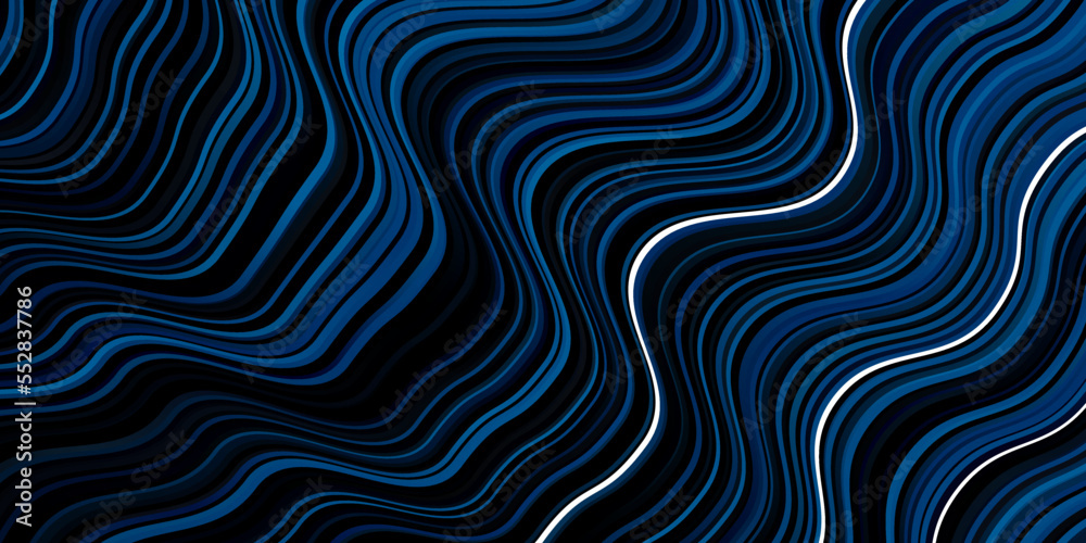 Light BLUE vector layout with curves.
