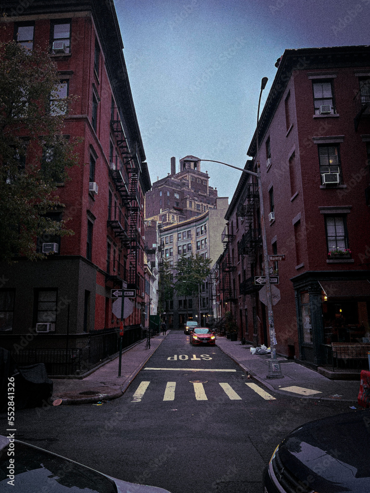 Fototapeta premium A street from New York.
