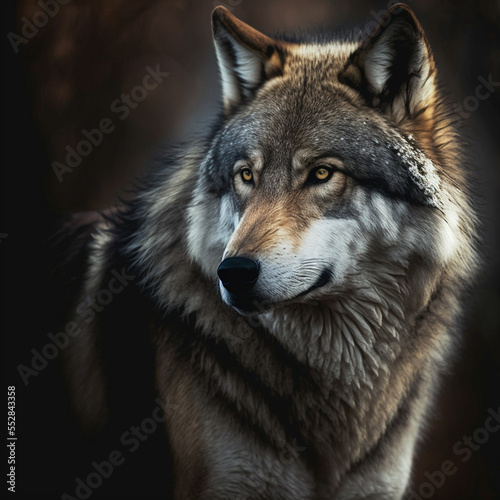 gray wolf lupus