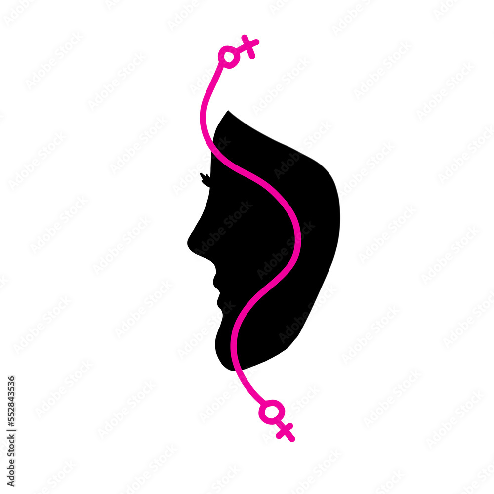 silhouette of a woman silhouette of a woman