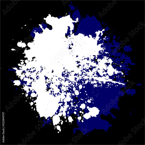 Brush themed abstract vector / illustration design, suitable for use on canvas print media such as wall hangings etc