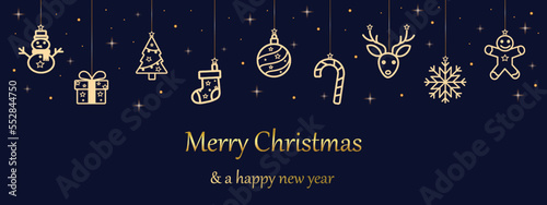 christmas card , happy christmas , happy new year , merry christmas background with blue tone
