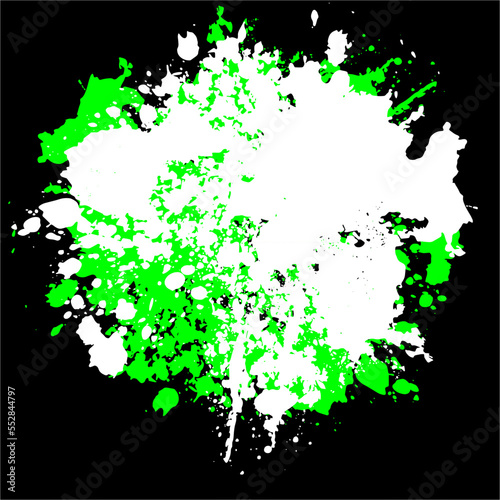 Brush themed abstract vector / illustration design, suitable for use on canvas print media such as wall hangings etc