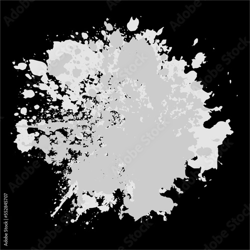 Brush themed abstract vector / illustration design, suitable for use on canvas print media such as wall hangings etc