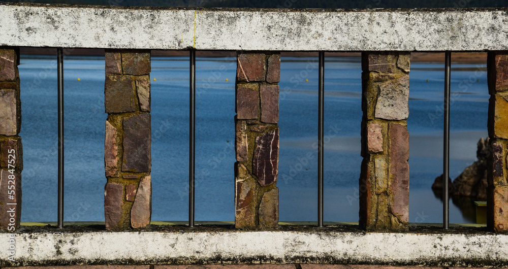 Detail anti-fall wall Talarrubias Dam
Detail anti-fall wall Talarrubias Dam