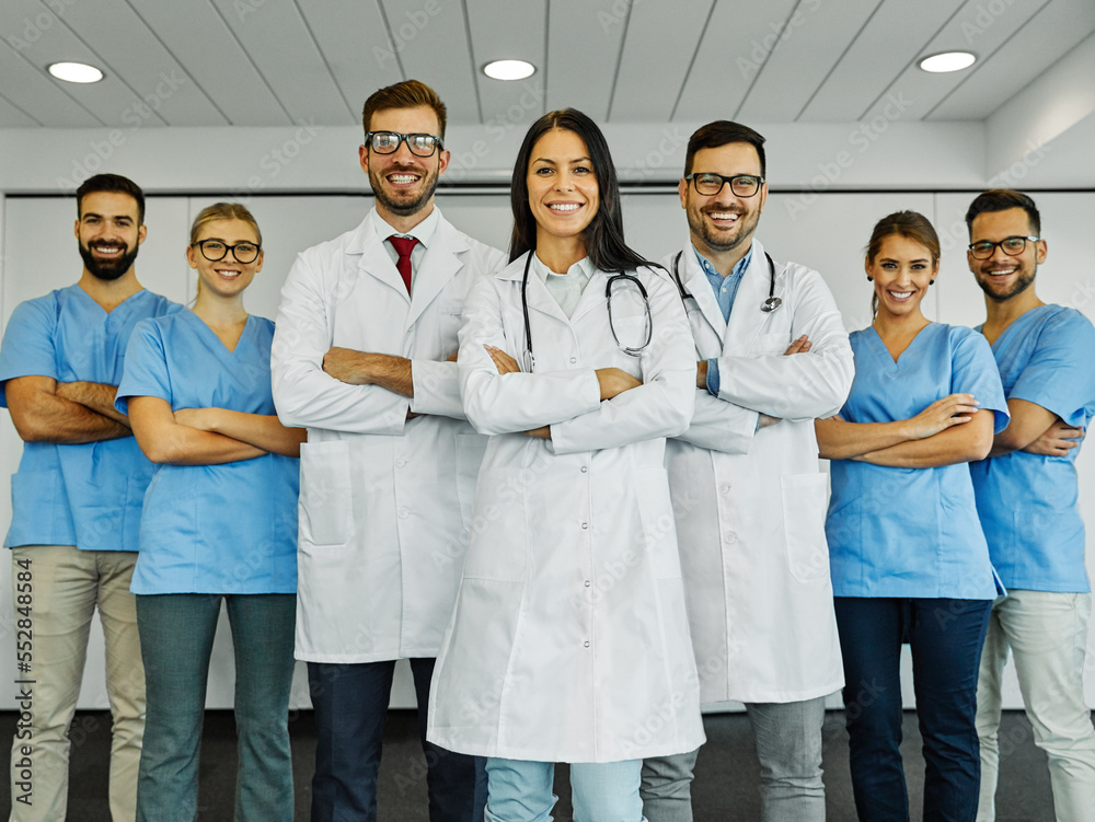 doctor hospital team medical nurse health medicine teamwork professional healthcare clinic group unity care occupation happy portrait together cheerful doctor hospital team medical nurse health medicine teamwork professional healthcare clinic group unity care occupation happy portrait together cheerful