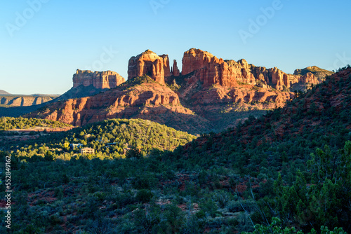 Landscape photograph of Cathedral Rock in Sedona, Arizona.
