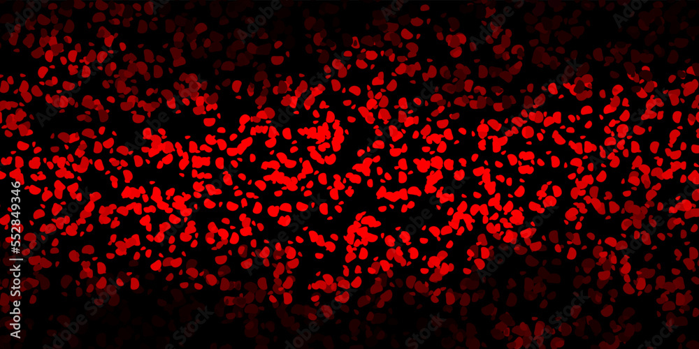 Dark red vector backdrop with chaotic shapes. Dark red vector backdrop with chaotic shapes.