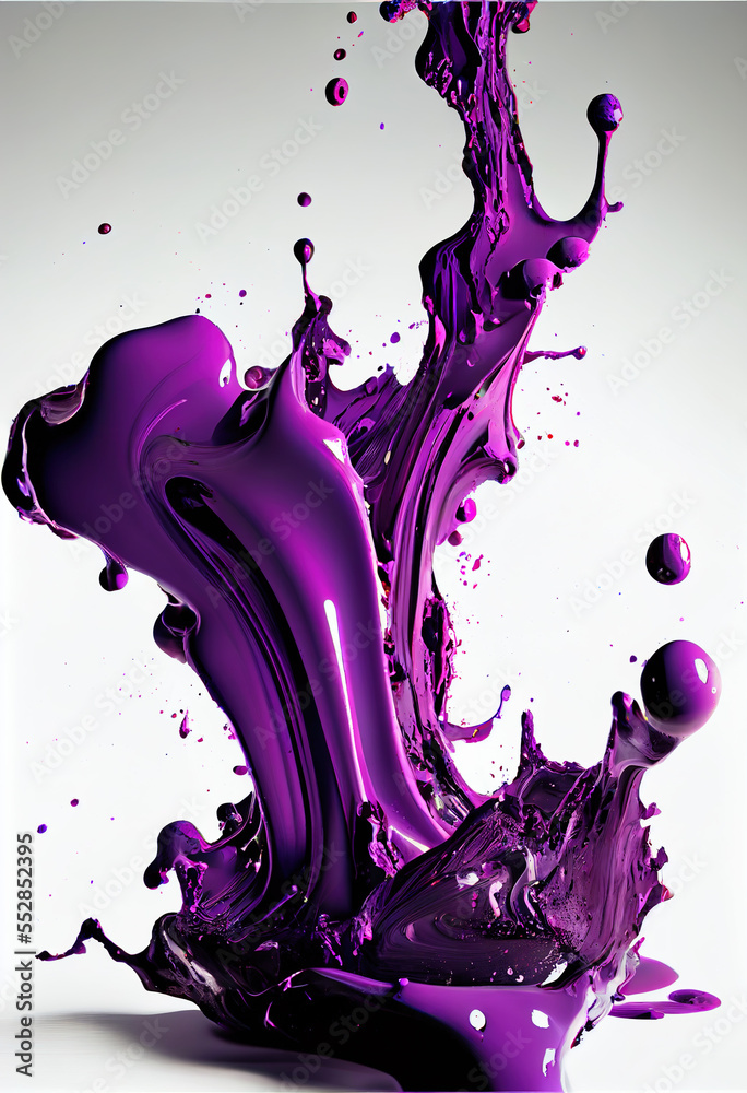 Fototapeta premium liquid splash