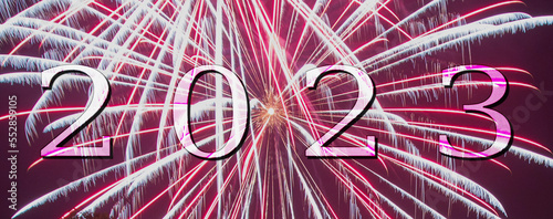 Happy New Year 2023 Fireworks