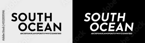 Modern Bold Font. Rounded Font. Typography urban style alphabet fonts for fashion, sport, technology, digital, movie, logo design, vector illustration
