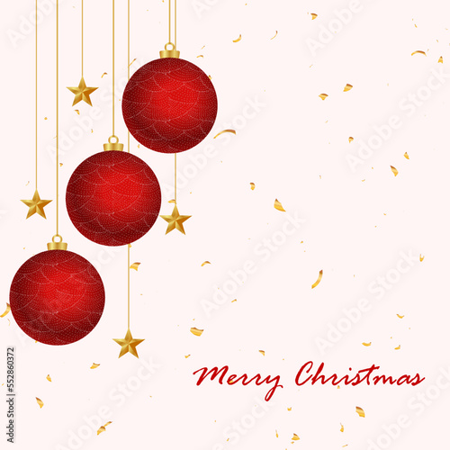 cristmas balls background