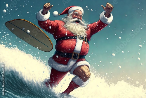 Santa loves extreme sports! When he's not busy at the North Pole, he can be found shredding slopes on his snowboard! This holiday season, let Santa inspire you to try something new and exciting.