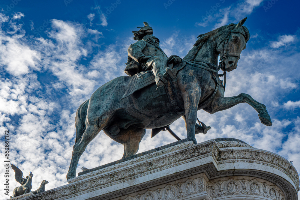 Statue of monarch, Rome Statue of monarch, Rome