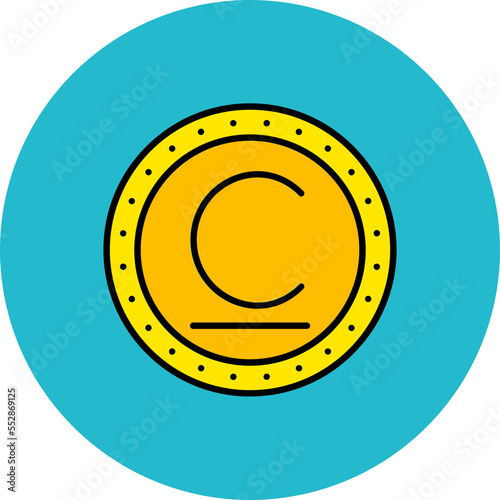 Som Multicolor Circle Filled Line Icon