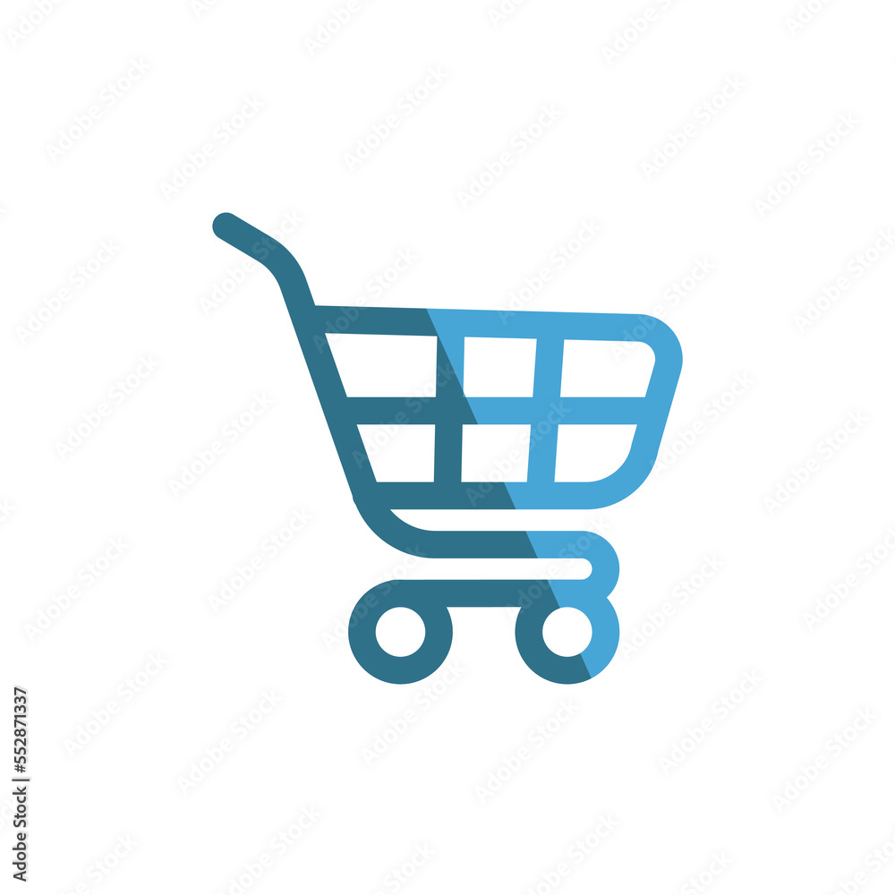 shopping cart icon design vector template shopping cart icon design vector template