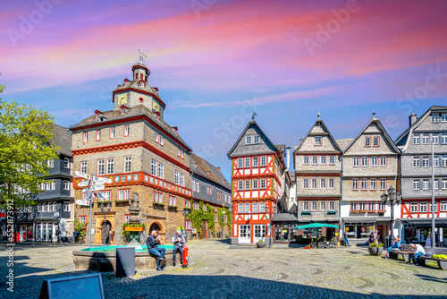 Altstadt, Herborn, Hessen, Deutschland 