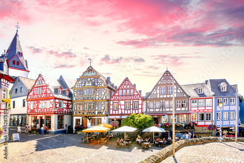 Altstadt von Idstein, Hessen, Deutschland 