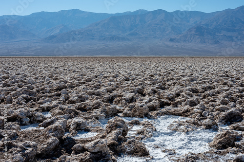 Badwater Basin natural landscape detail