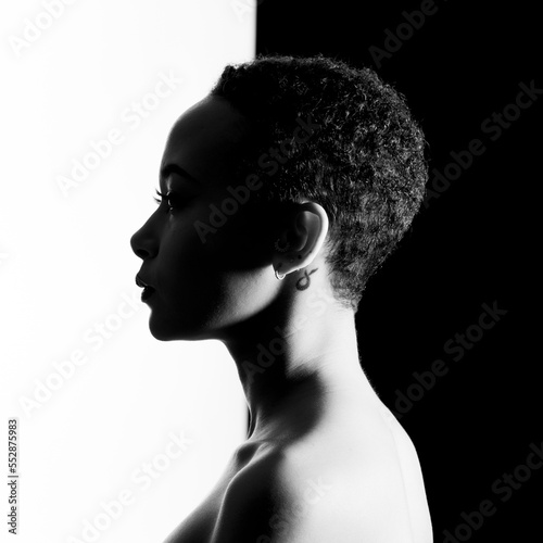 Contrast rich portrait