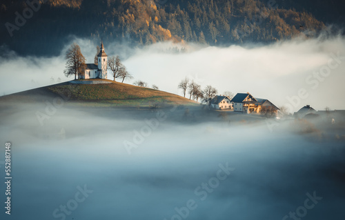 Church on the hill